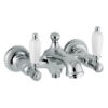 Wall-mounted bath mixer Emmevi The One Atena 98001, chrome, without crystal, mixer only Wall-mounted bath mixer Emmevi The One Atena 98001