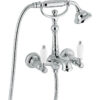Wall-mounted bath mixer Emmevi The One Atena 98011, chrome, without crystal Wall-mounted bath mixer Emmevi The One Atena 98011