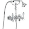 Wall-mounted bath mixer Emmevi The One Atena 98011, chrome, with clear crystal Wall-mounted bath mixer Emmevi The One Atena 98011 – 2