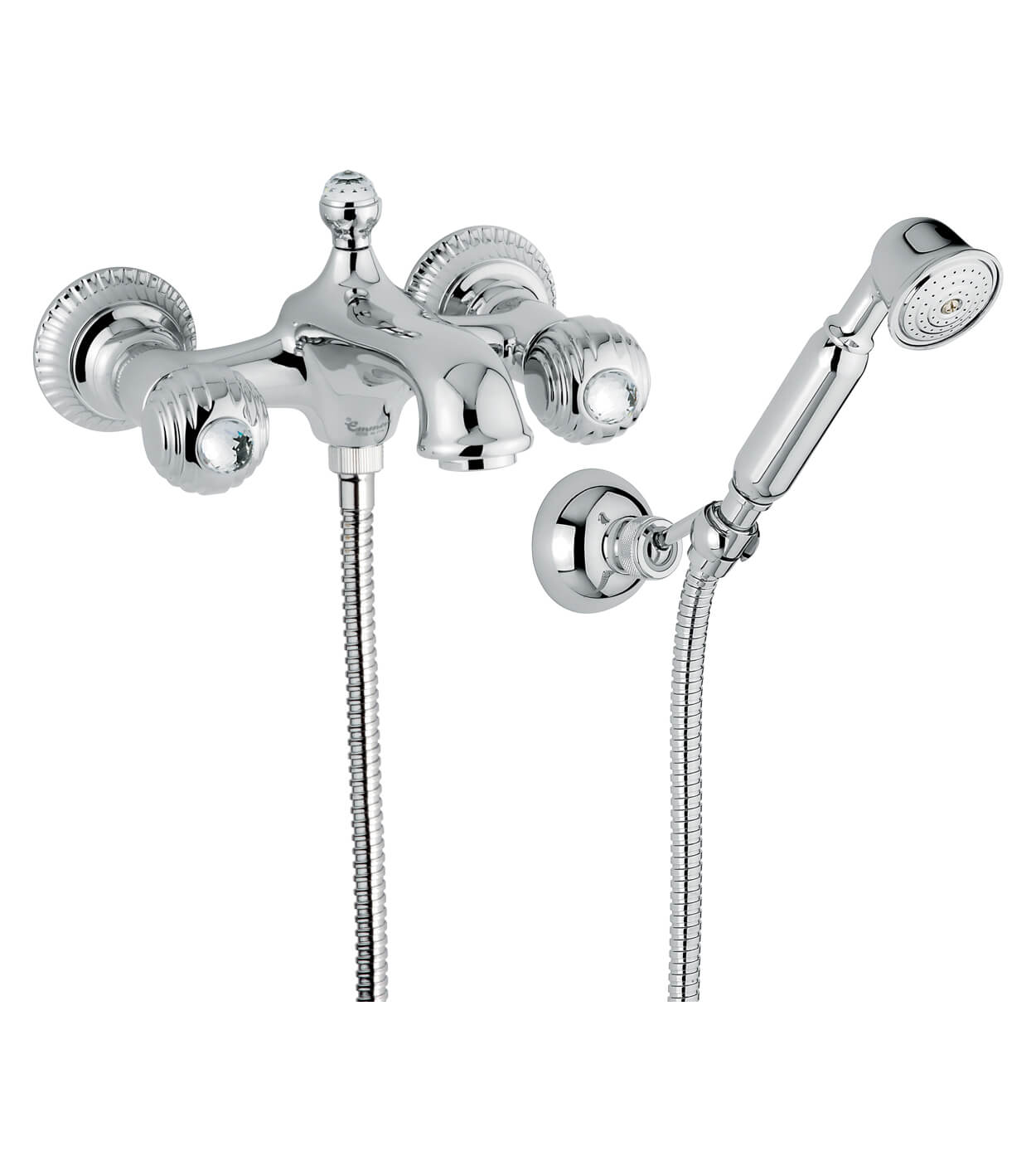 Wall-mounted bath mixer Emmevi The One Cloe 98001 – 4