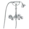 Wall-mounted bath mixer Emmevi The One Cloe 98011, chrome, without crystal Wall-mounted bath mixer Emmevi The One Cloe 98011