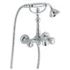 Wall-mounted bath mixer Emmevi The One Cloe 98011, chrome, with clear crystal Wall-mounted bath mixer Emmevi The One Cloe 98011 – 2