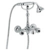Wall-mounted bath mixer Emmevi The One Cloe 98011, chrome, with black crystal Wall-mounted bath mixer Emmevi The One Cloe 98011 – 3