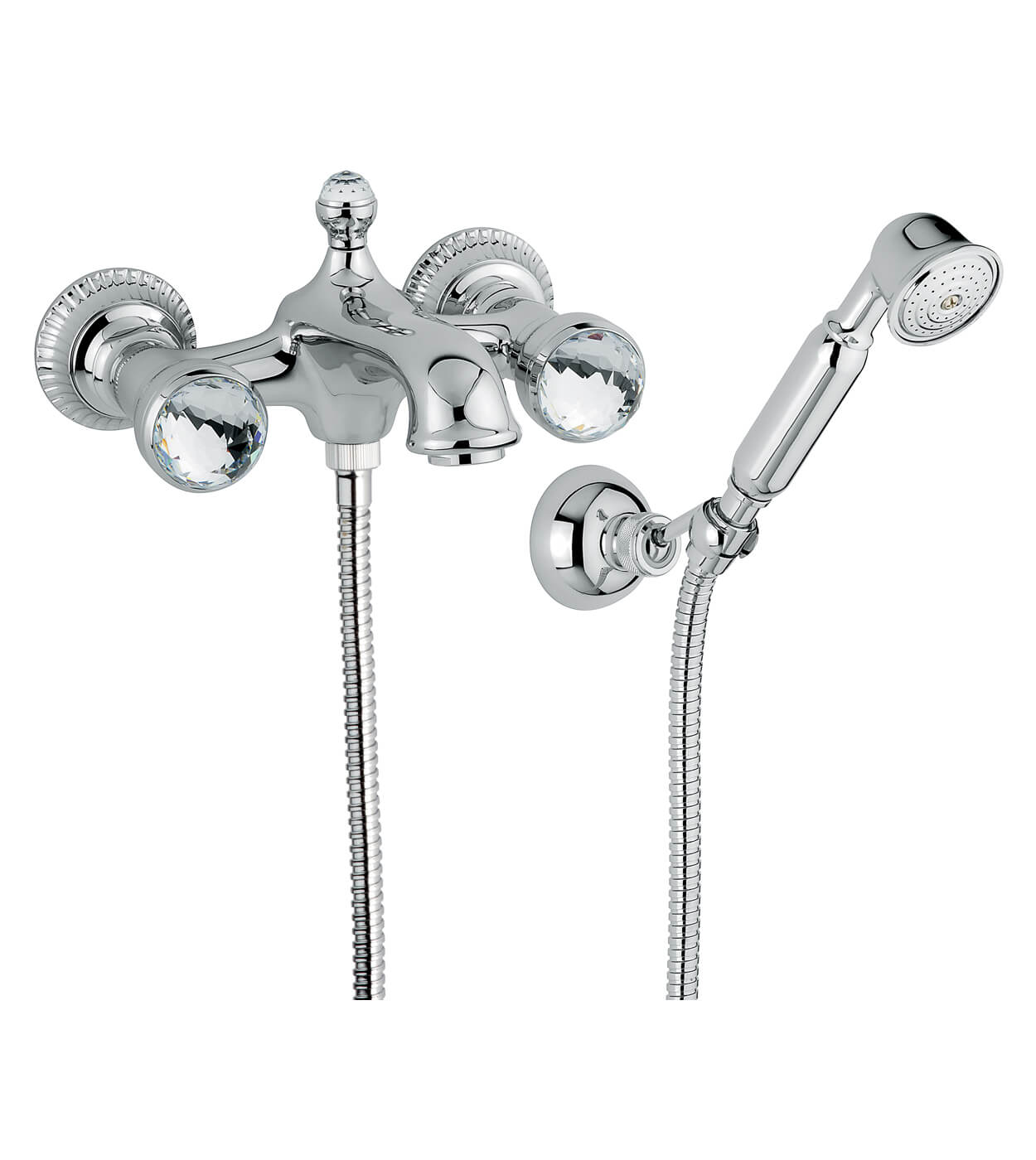 Wall-mounted bath mixer Emmevi The One Leda 98001 – 4