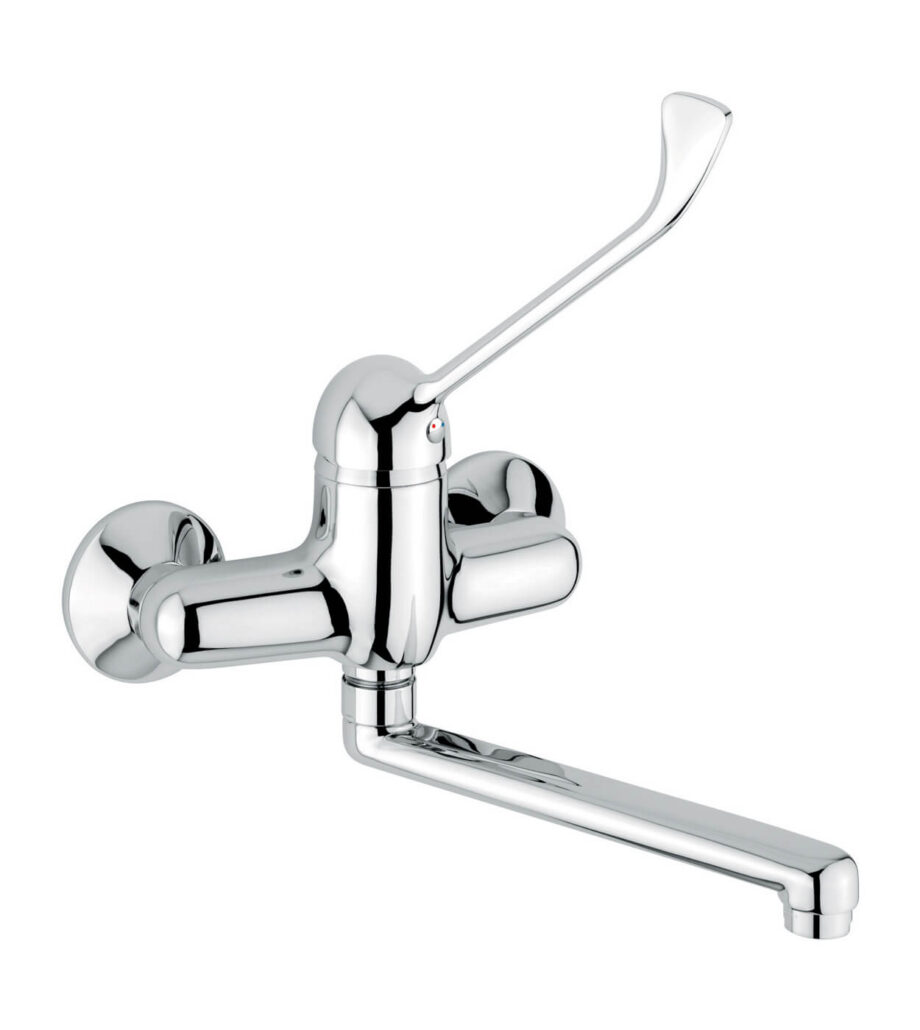 Wall-mounted kitchen mixer Emmevi Ambra 9005