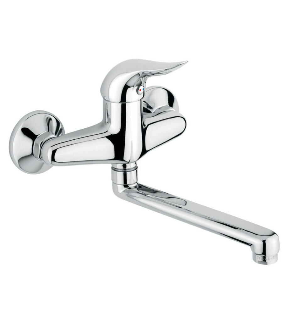 Wall-mounted kitchen mixer Emmevi Duka 44005, chrome Wall-mounted kitchen mixer Emmevi Duka 44005