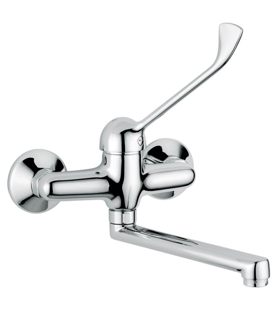 Wall-mounted kitchen mixer Emmevi Giglio 8005