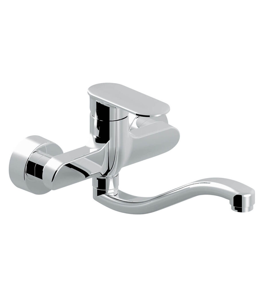 Wall-mounted kitchen mixer Emmevi Kiry 88005S, chrome Wall-mounted kitchen mixer Emmevi Kiry 88005S
