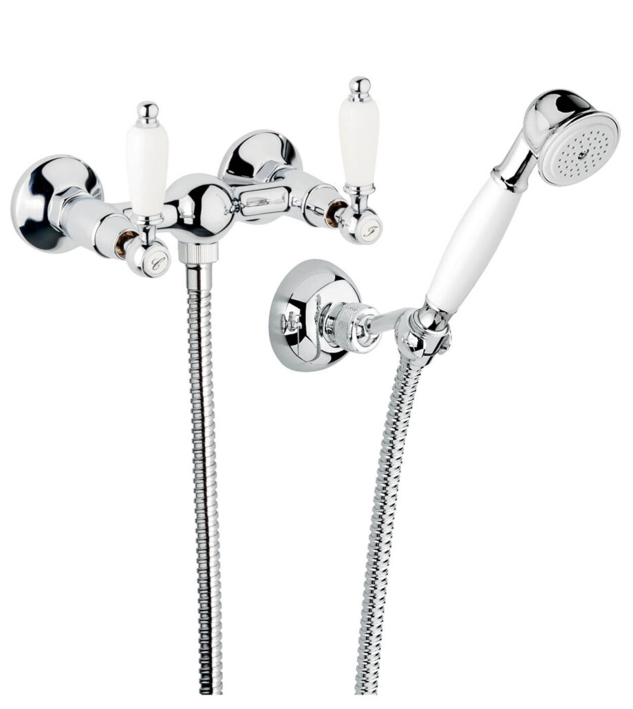 Wall-mounted shower mixer Emmevi Decò Ceramic 121002 – 2