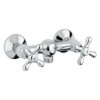 Wall-mounted shower mixer Emmevi Decò Classic 12002, chrome, mixer only Wall-mounted shower mixer Emmevi Decò Classic 12002