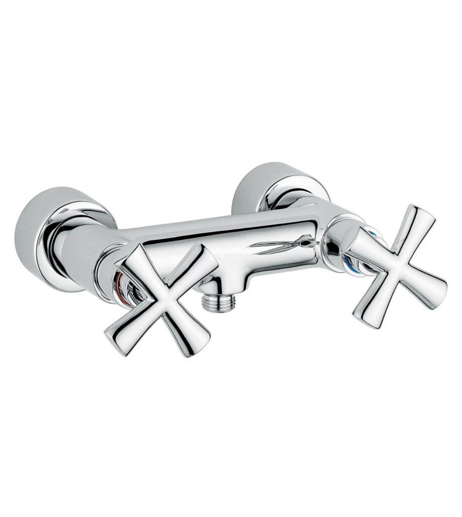 Wall-mounted shower mixer Emmevi Spirit New 31002, chrome, mixer only Wall-mounted shower mixer Emmevi Spirit New 31002
