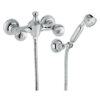 Wall-mounted shower mixer Emmevi The One Cloe 98002, chrome, without crystal, mixer + shower set Wall-mounted shower mixer Emmevi The One Cloe 98002 – 2