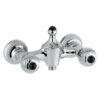 Wall-mounted shower mixer Emmevi The One Cloe 98002, chrome, with black crystal, mixer only Wall-mounted shower mixer Emmevi The One Cloe 98002 – 5