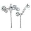Wall-mounted shower mixer Emmevi The One Leda 98002, chrome, without crystal, mixer + shower set Wall-mounted shower mixer Emmevi The One Leda 98002 – 2