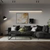 Walnut Chevron Parquet Esta AB extra matt lacquered – close-up Walnut Chevron Parquet Esta AB extra matt lacquered – 3