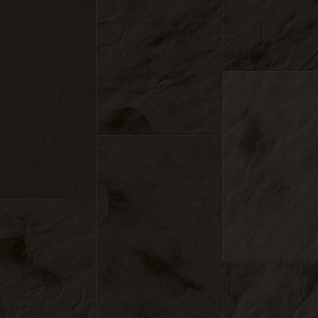 Waterproof laminate Quick-Step Muse Black Slate, waterproof, 8mm