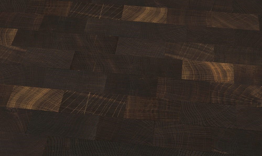 Wood Block Paving Smoked Oak RE, 22 mm, block 45 x 75 mm