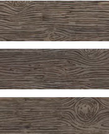Wood effect decorative porcelain tile ABK Poetry Wood Dec. Metal Mud Mix 3, 20x120 cm, 8.5 mm, matt