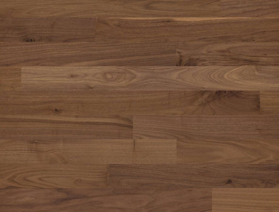 Wooden Flooring Bauwerk Cleverpark 1250 American Walnut 14 matt lacquered – board view Wooden Flooring Bauwerk Cleverpark 1250 American Walnut 14 matt lacquered
