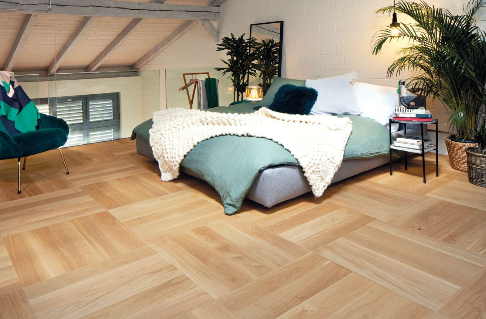 Wooden Flooring Bauwerk Formpark Quadrato Oak Nature 14 oiled sanded – 2
