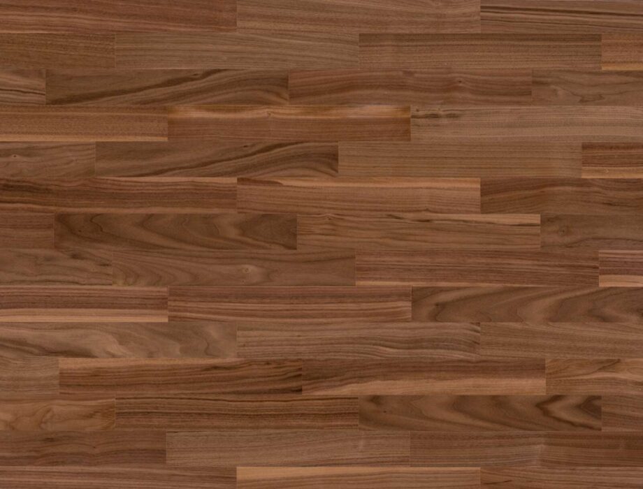 Wooden Flooring Bauwerk Monopark American Walnut 14 oiled sanded – board view Wooden Flooring Bauwerk Monopark American Walnut 14 oiled sanded