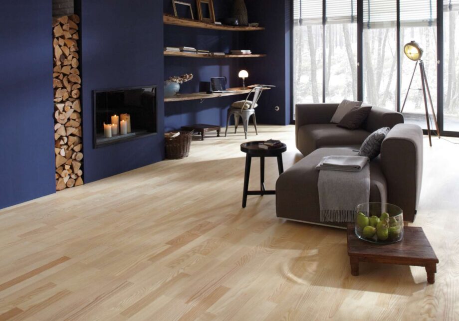Wooden Flooring Bauwerk Monopark Ash 15 matt lacquered sanded – interior Wooden Flooring Bauwerk Monopark Ash 15 matt lacquered sanded – 2