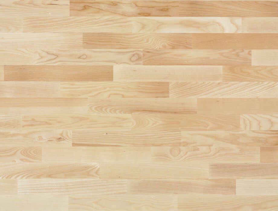 Wooden Flooring Bauwerk Monopark Ash 15 matt lacquered sanded – board view Wooden Flooring Bauwerk Monopark Ash 15 matt lacquered sanded