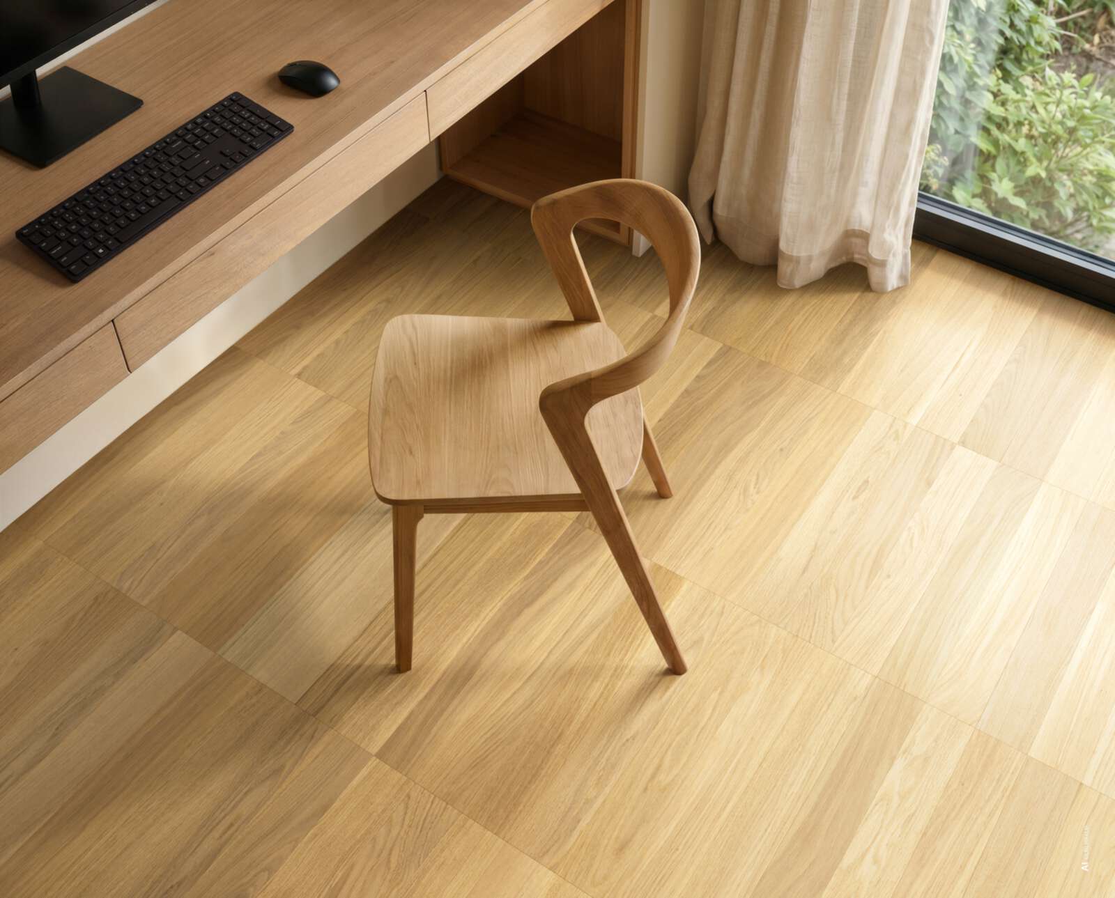 Wooden Flooring Bauwerk Solopark Oak Crema 14 B-Protect sanded – 2