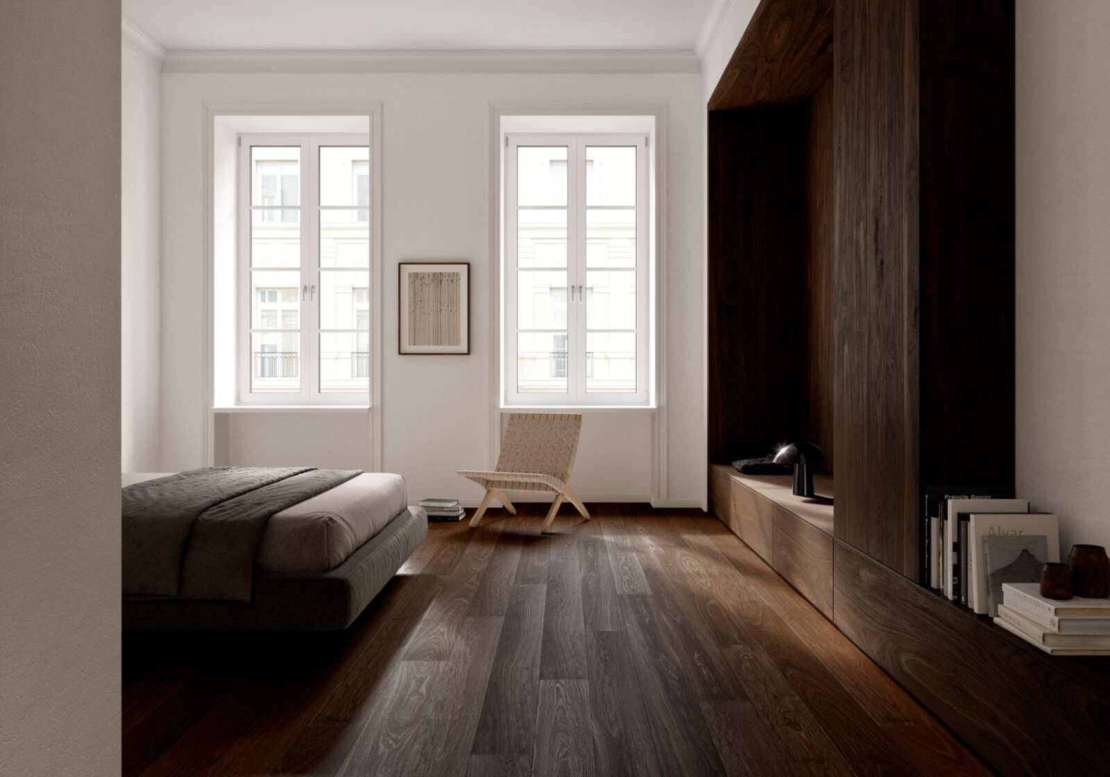 Wooden Flooring Bauwerk Studiopark Smoked Oak 14 oiled deep brushed – 4