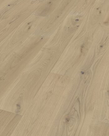 Wooden Parquet Oak Trinity Rustical beveled brushed white oiled 305mm